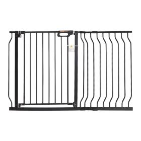 VEVOR Baby Gate, 29.5"-48.4" Extra Wide, 30" High, Dog Gate for Stairs Doorways and House