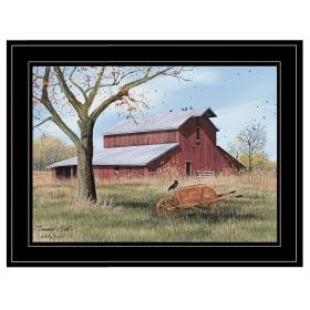 "Summer's End" by Billy Jacobs, Ready to Hang Framed Print, Black Frame