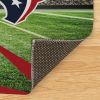 [Personalization Only] Official NFL Texans - 62" x 84" Personalized Washable Rug