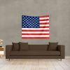 USA Flag Wall Hanging 34x40 inches
