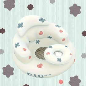 1pc Baby Sofa Chair, Plastic Wraparound Support Seat, Portable Rocking Chair for Infants Aged 3 Months+, Exercise Sitting & Standing, Spine Protection (Style: strawberry)